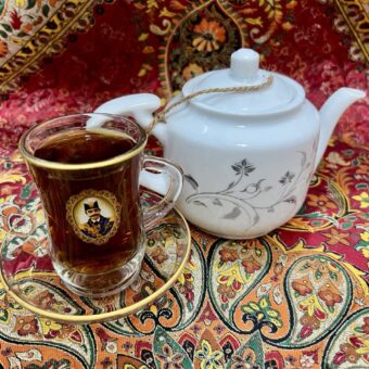 Tea with a small teapot